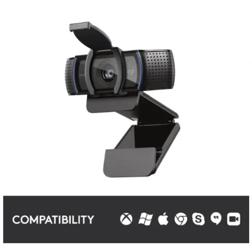 Logitech C920s Pro HD 1080p Webcam w/ Privacy Shutter (960-001257) NEW
